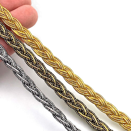 Metallic Plaited Braid 8mm 9764