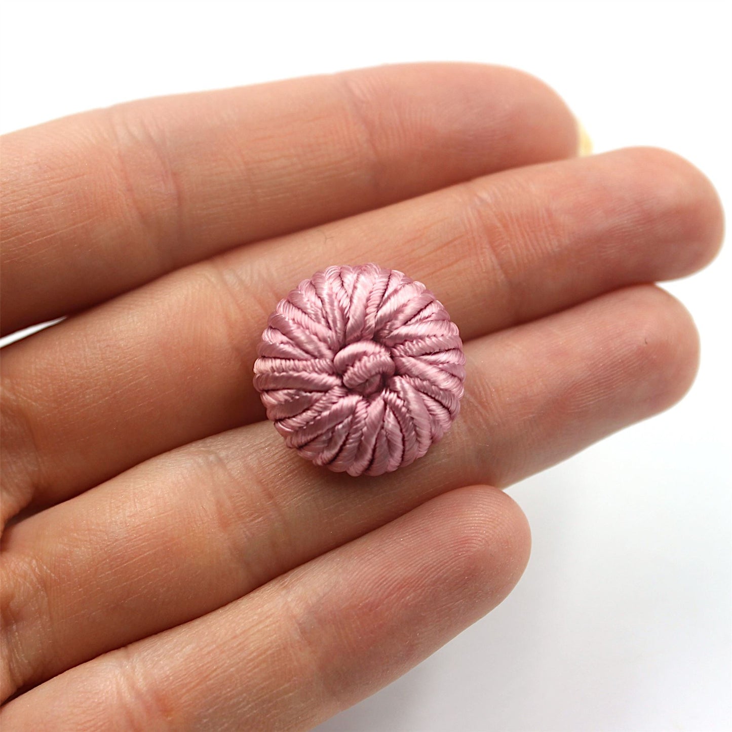 Passementerie Button with Centre Knot - 4455