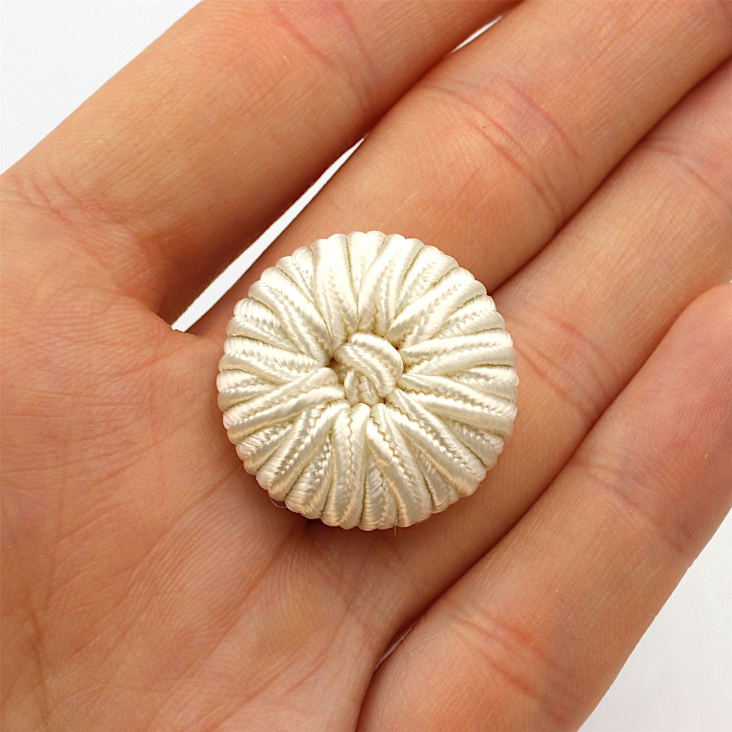 Passementerie Button with Centre Knot - 4455