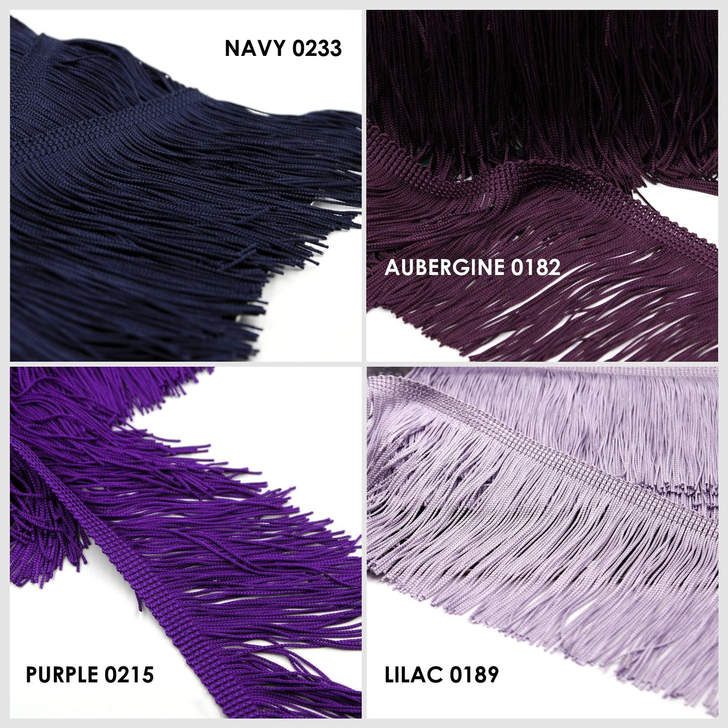 Chainette Cut Fringe Acetate x1m - 9540-10cm