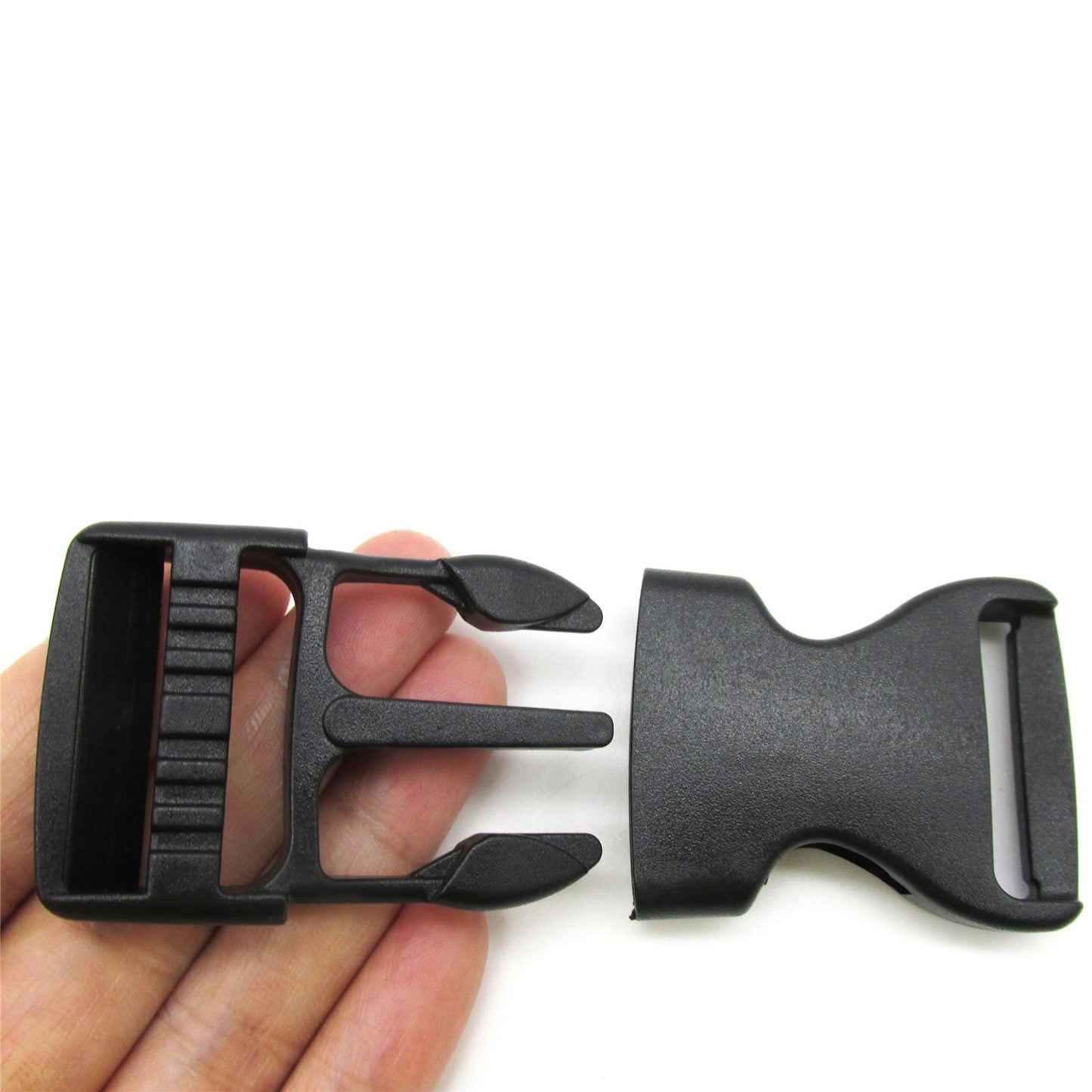 Nylon Bag Clip Buckle Black - 7506