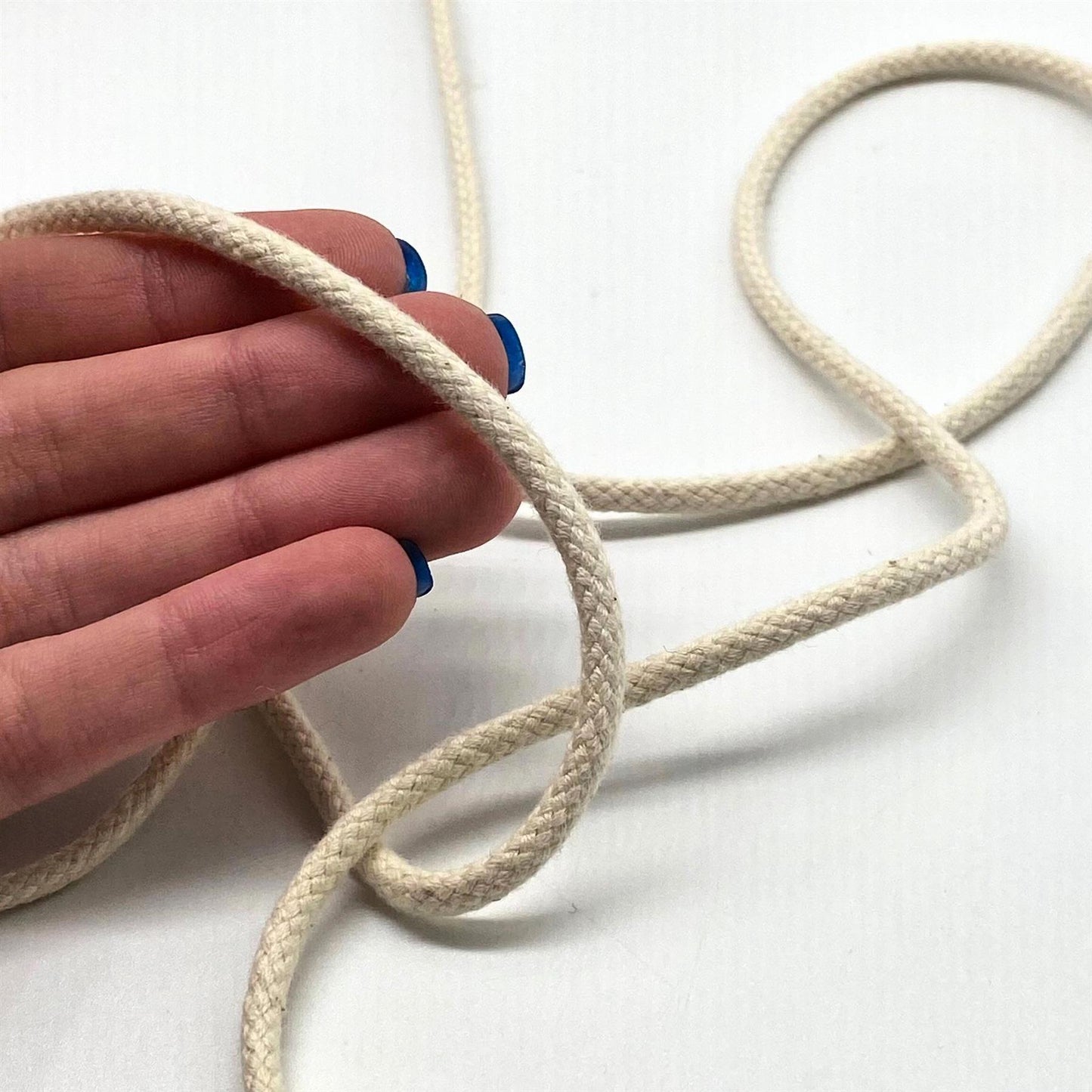 Cotton Braided Cord 4mm 9877