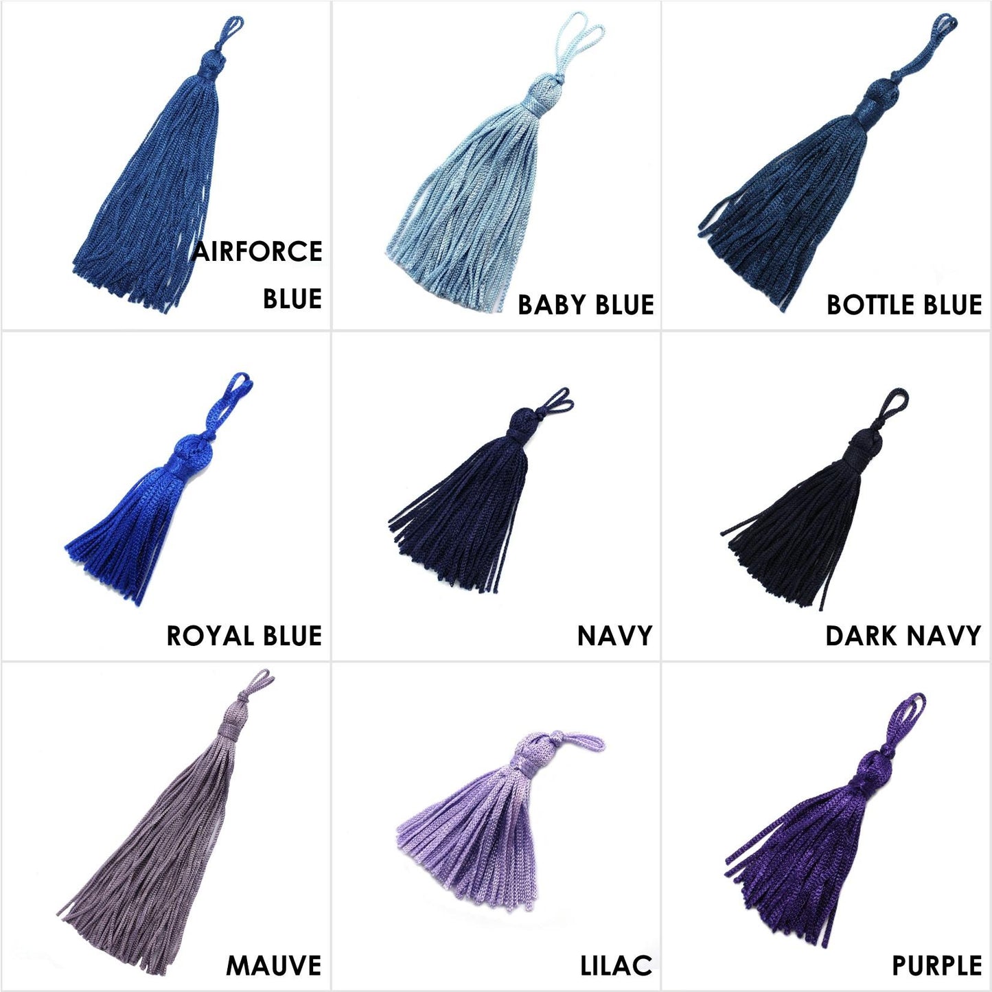 Rayon Tassels x5 - 9936