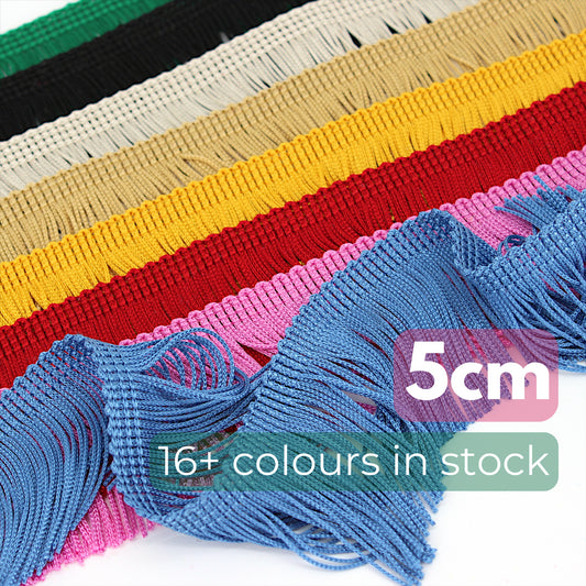 Chainette Cut Fringe - Acetate  9540-5cm