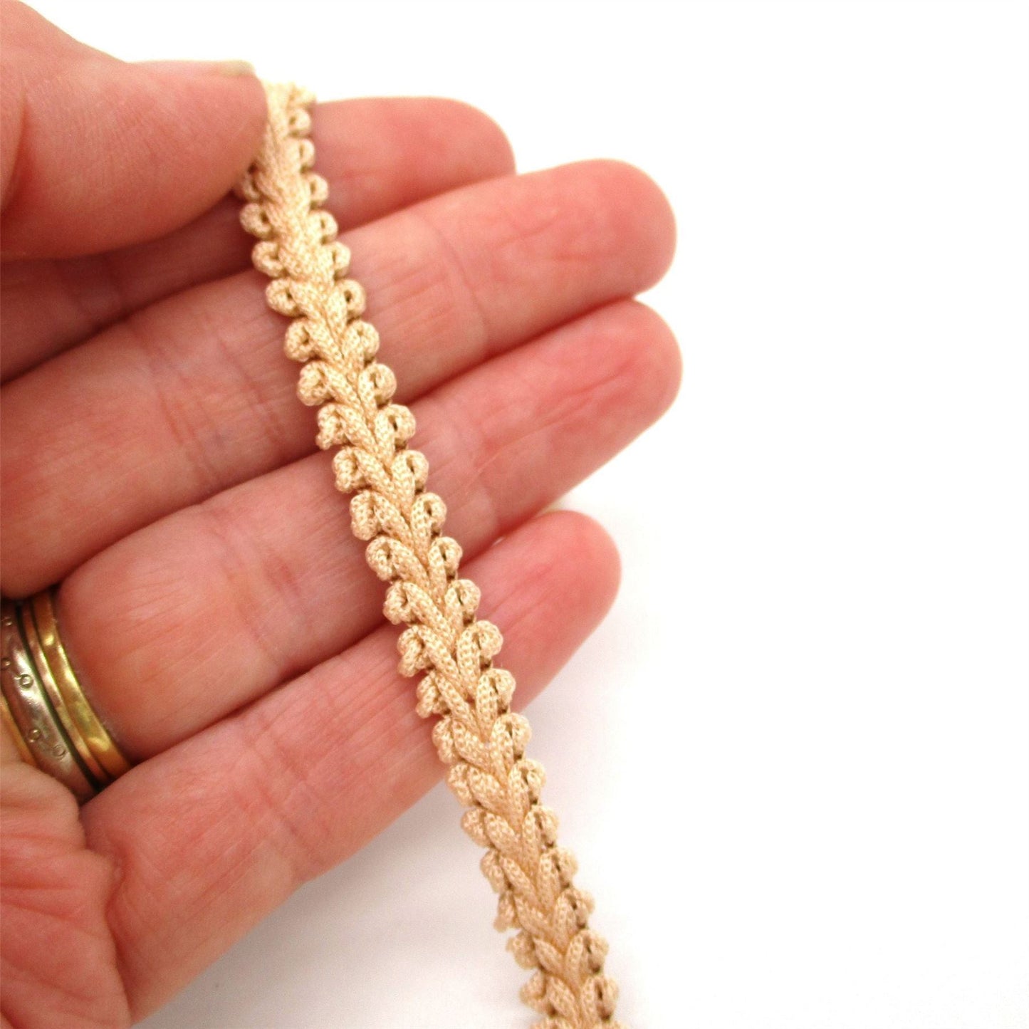 Vintage Feather Braid 7mm x1m - 0713