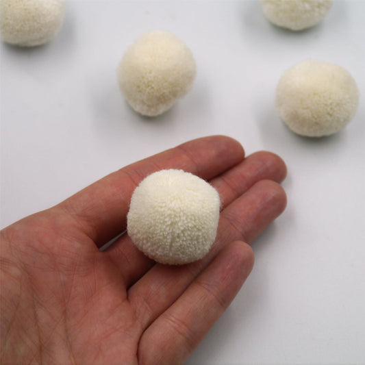 Loose Soft Pom-Poms 30mm x5 - 6873