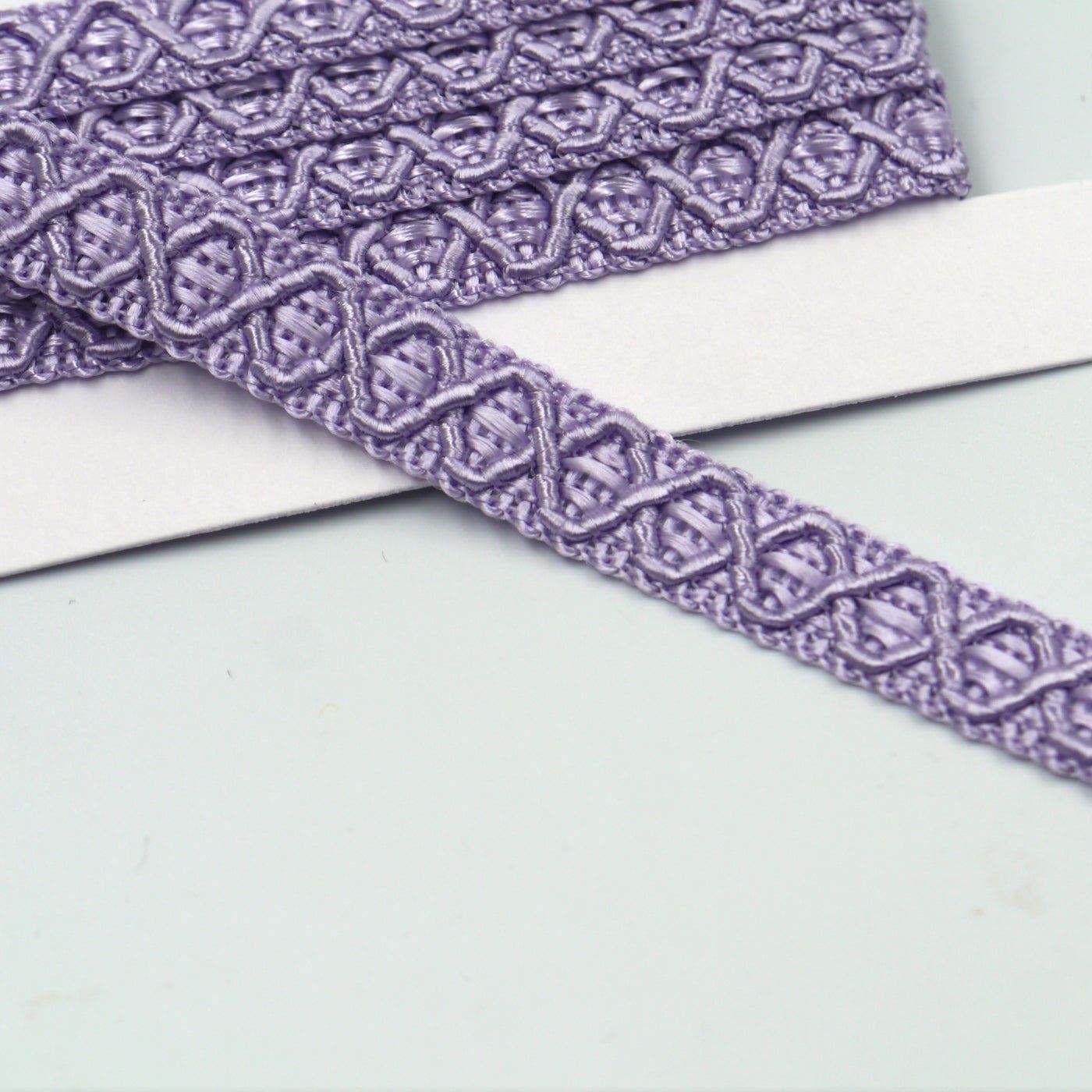 Gimp Braid with Criss Cross Design 12mm x 1m - 7980