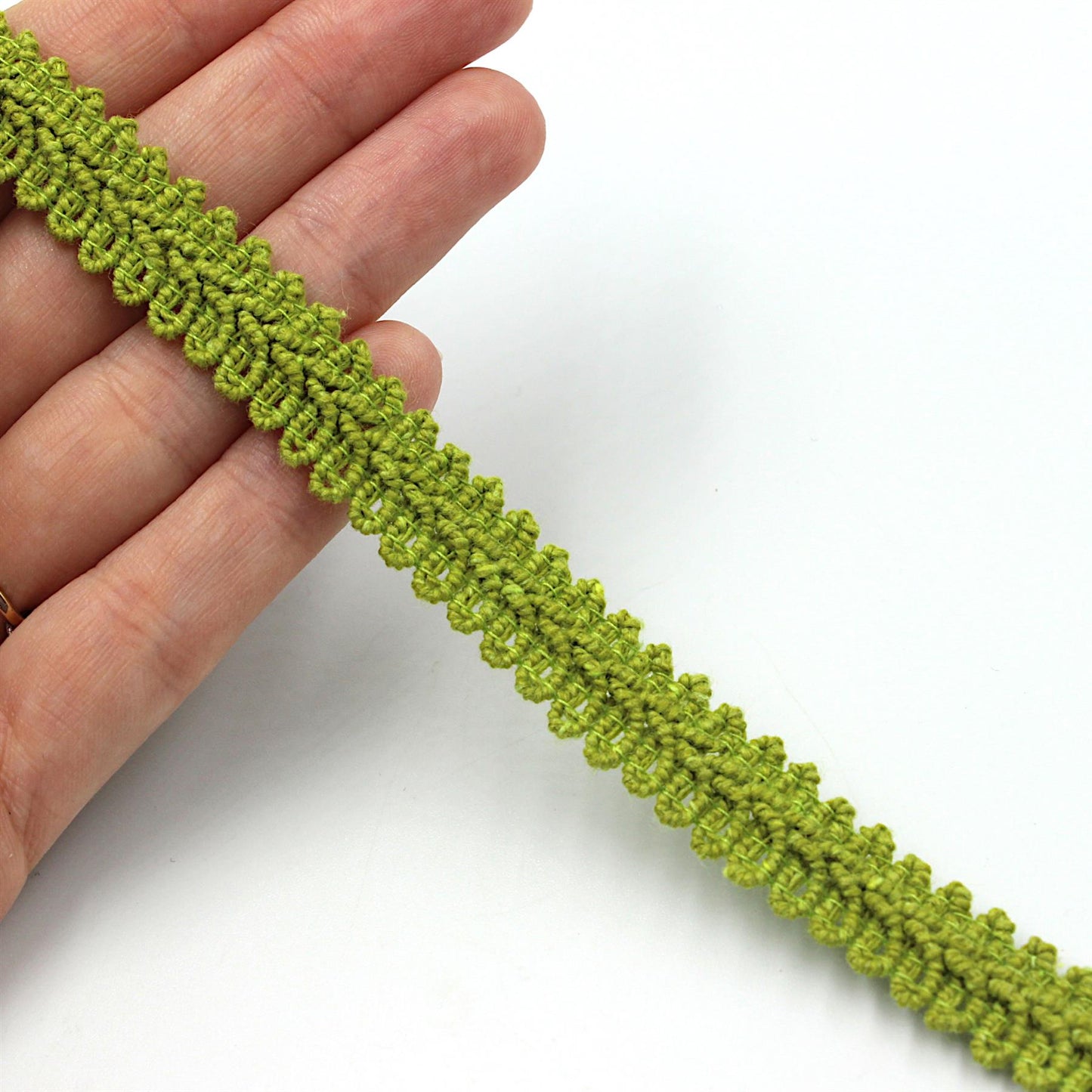 Cotton Mix Feather Braid 14mm x1m - 9843