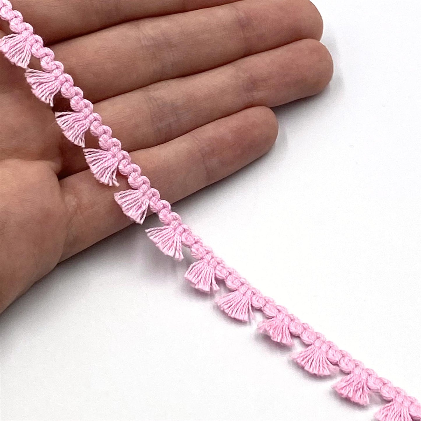 Cotton Tassel Fringe Braid 10mm x1m - 6341