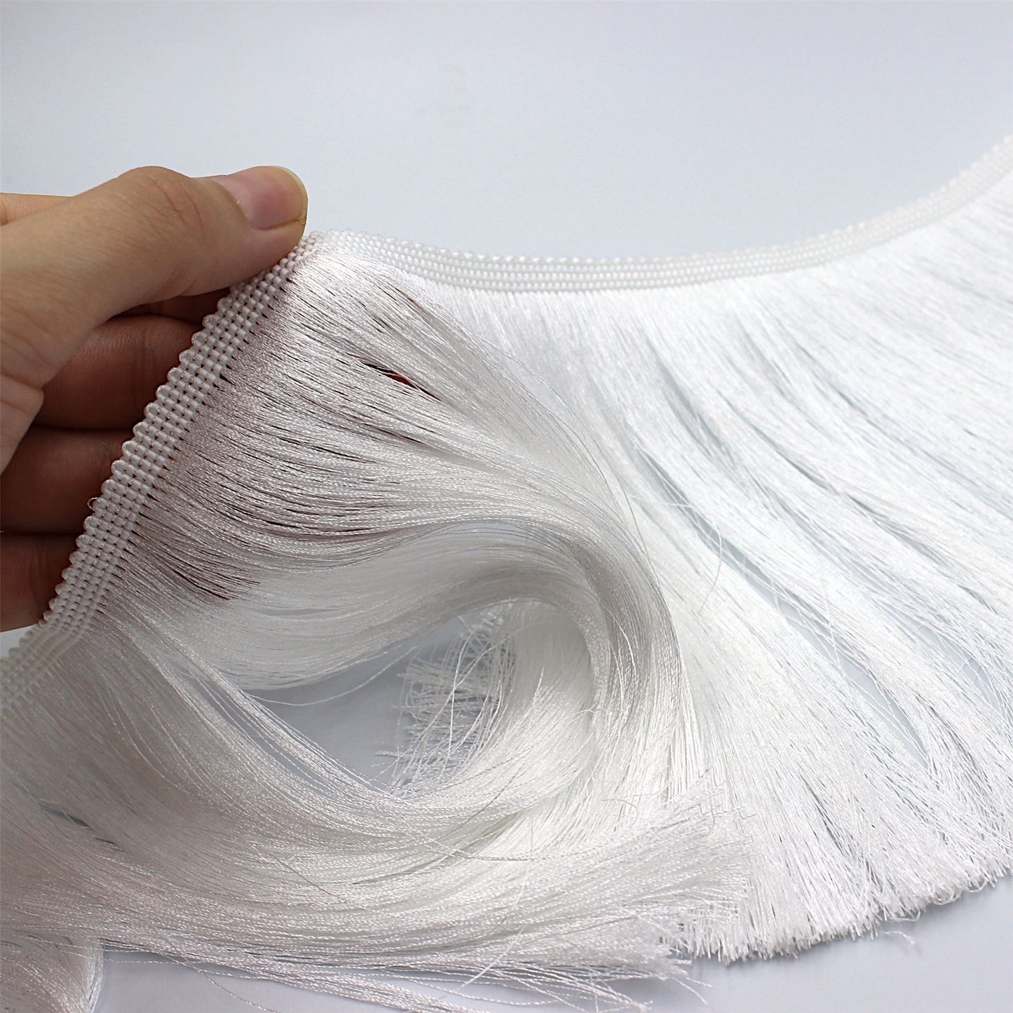 Silky Polyester Fringe 15cm 3295