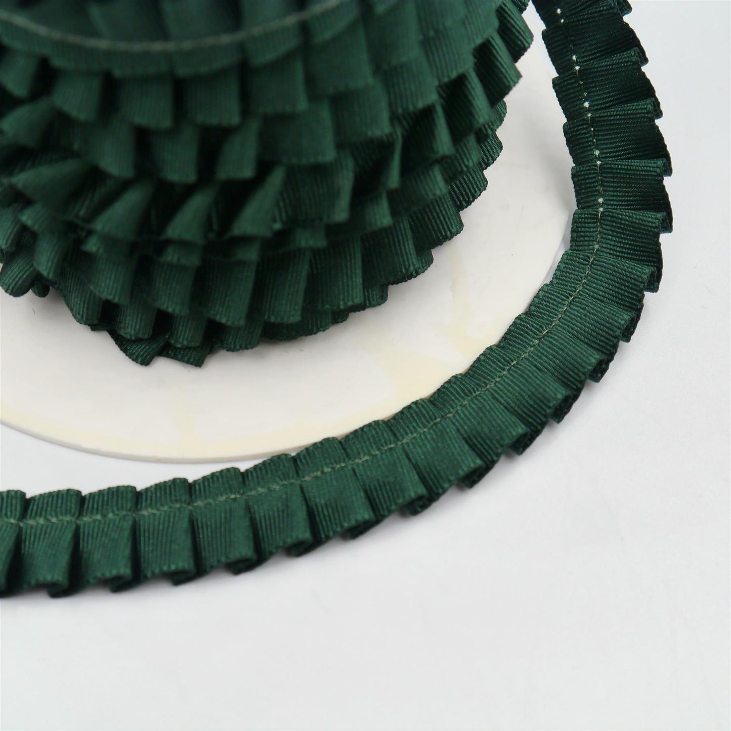 Side-Pleated Taffeta Ribbon 16mm x1m - 7110