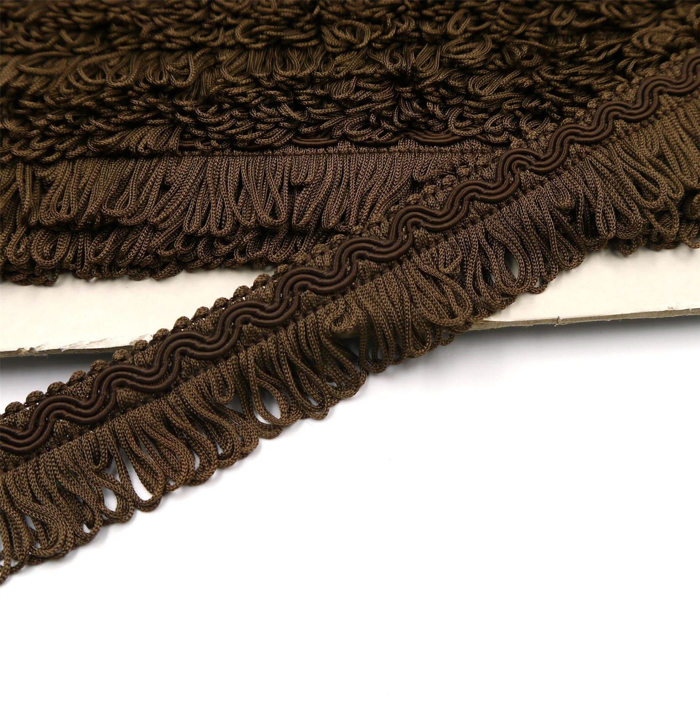 Vintage Gimp Braid With Looped Fringe 32mm x1m - 0865