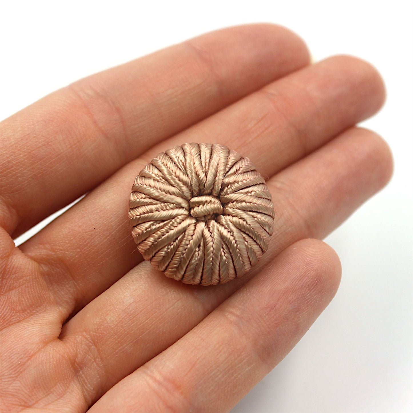 Passementerie Button with Centre Knot - 4455