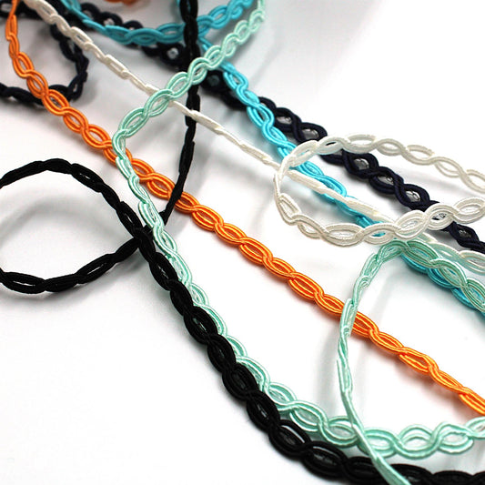 Tiny Figure Eight Loop Braid 5mm x 1m - 8009