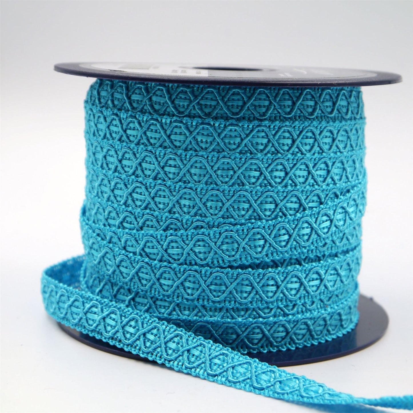 Gimp Braid with Criss Cross Design 12mm x 1m - 7980
