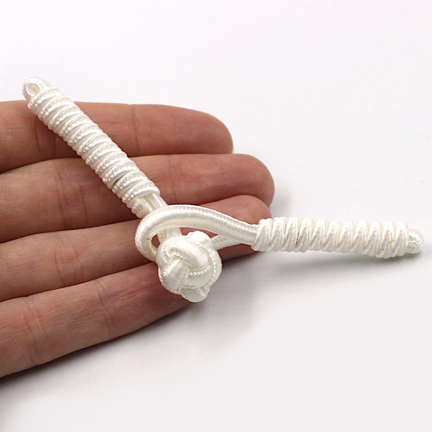 Twist Braid Knot Button Frog Closure 11cm - 5354