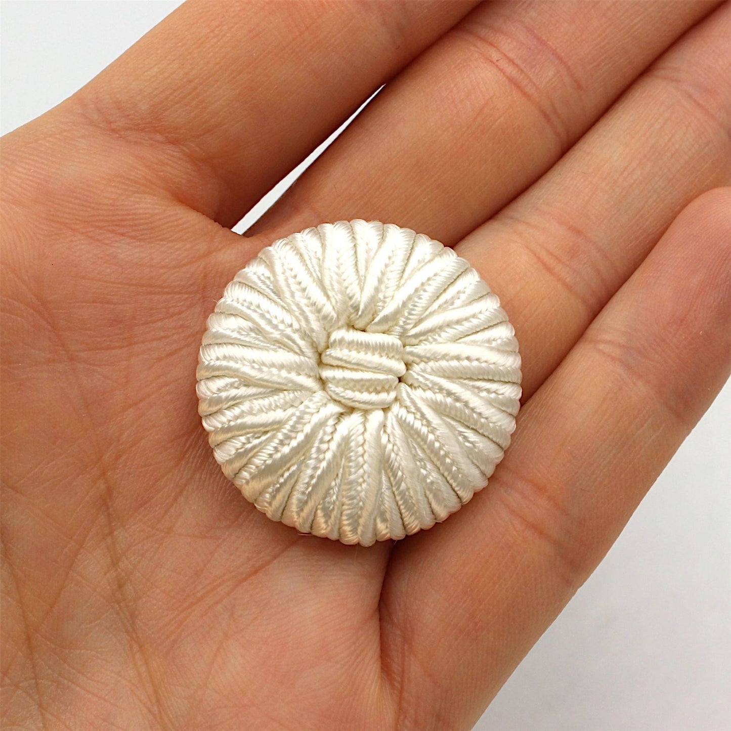 Passementerie Button with Centre Knot - 4455