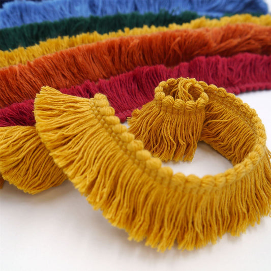 Cotton Mix Brush Fringe 30mm 6497