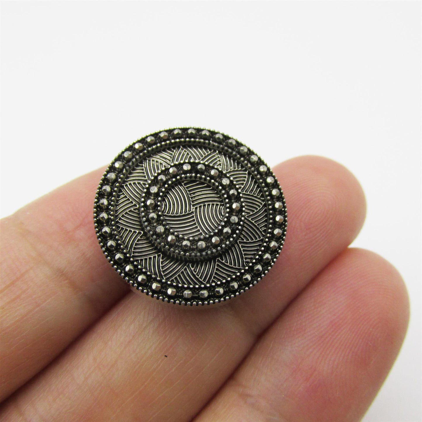 Geometric Sparkle ABS Button - 4409
