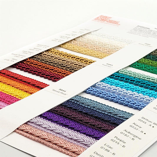 Shadecard - 32 'Standard' Acetate Colours - SC32
