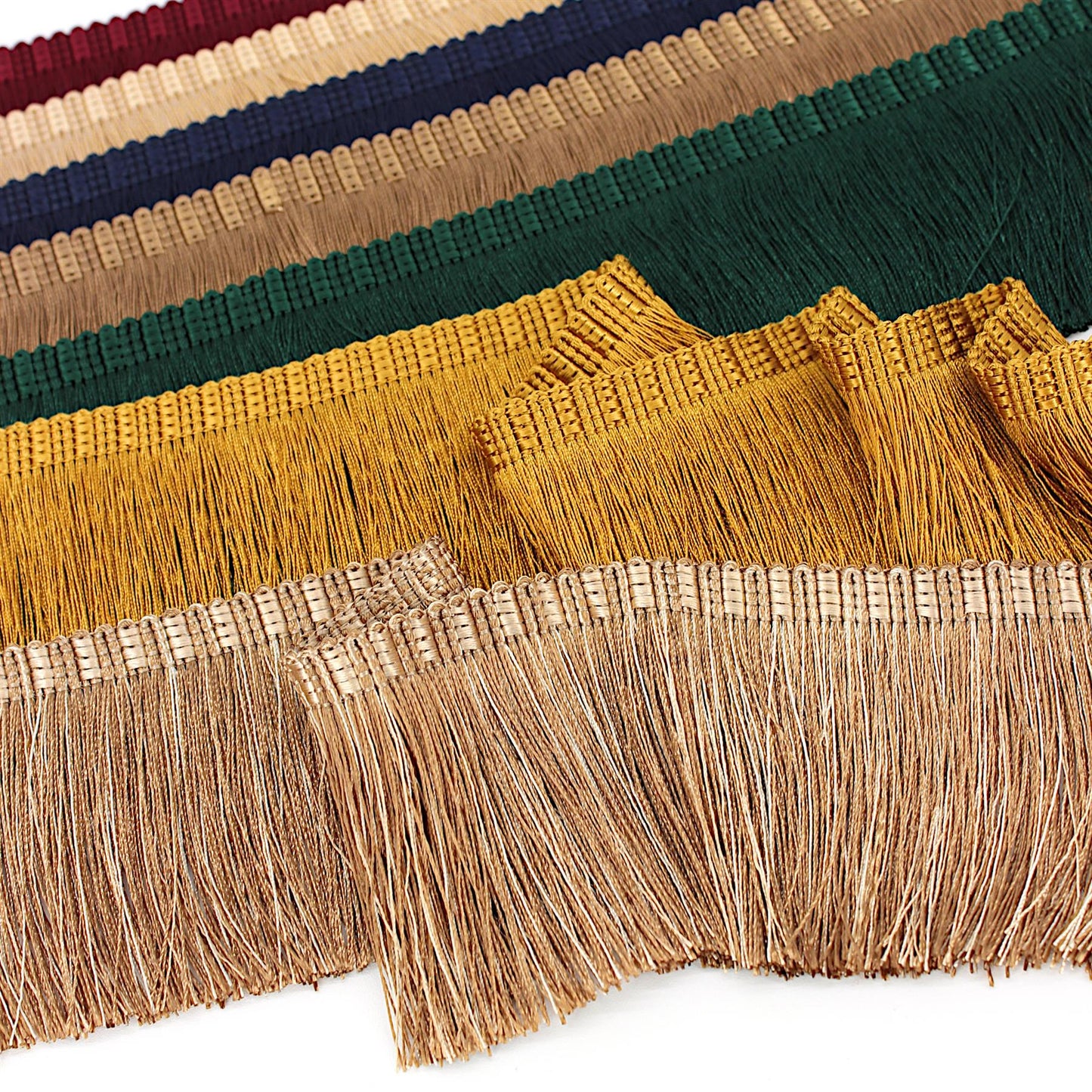 Silky Acetate Fringe 75mm 6894