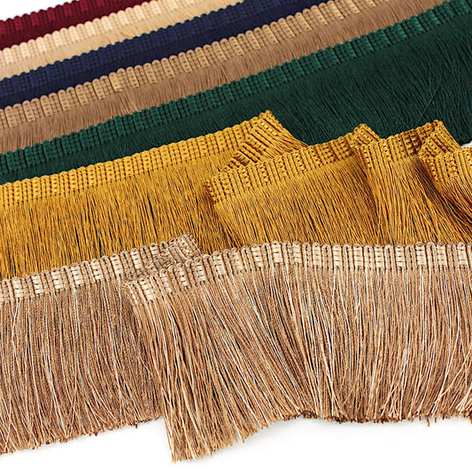 Silky Acetate Fringe 75mm 6894