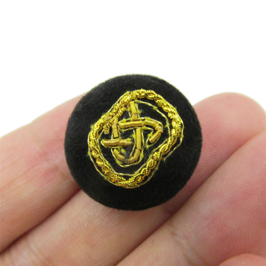 Embroidered Button - 4406