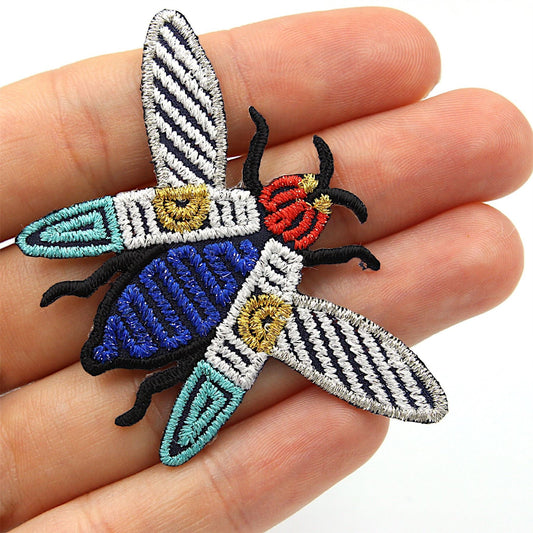 Insect Motif Iron-On Scarab Beetle - 8155
