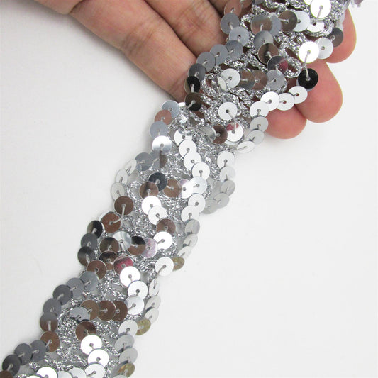 Sequin Braid 35mm 6085