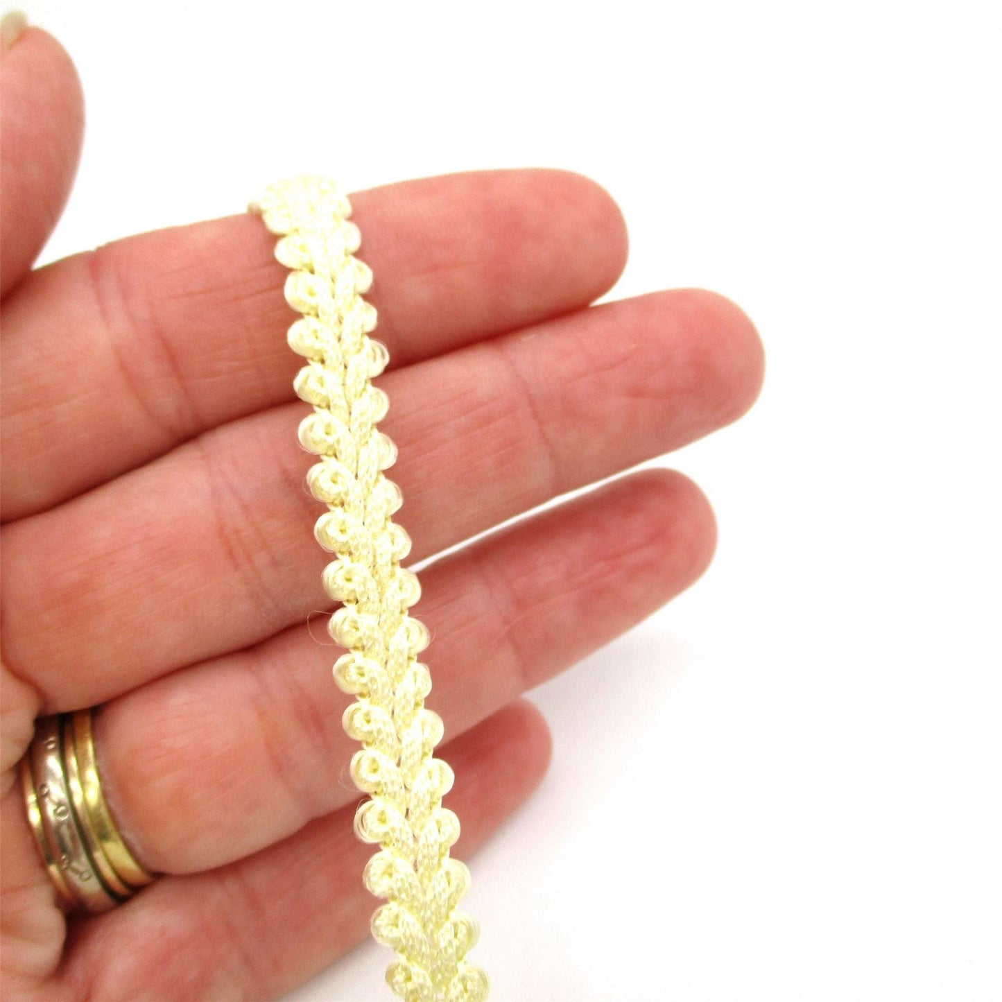 Vintage Feather Braid 7mm x1m - 0713