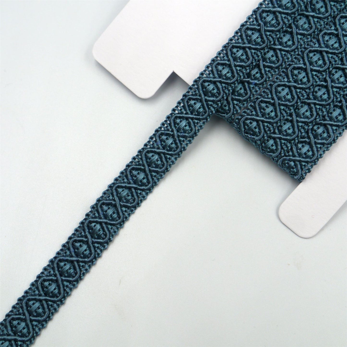 Gimp Braid with Criss Cross Design 12mm x 1m - 7980