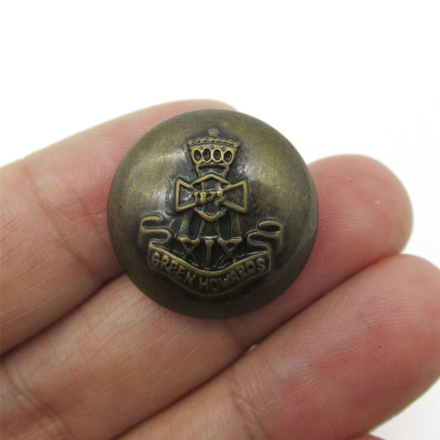 Acrylic Dome Button with Crest - 4391