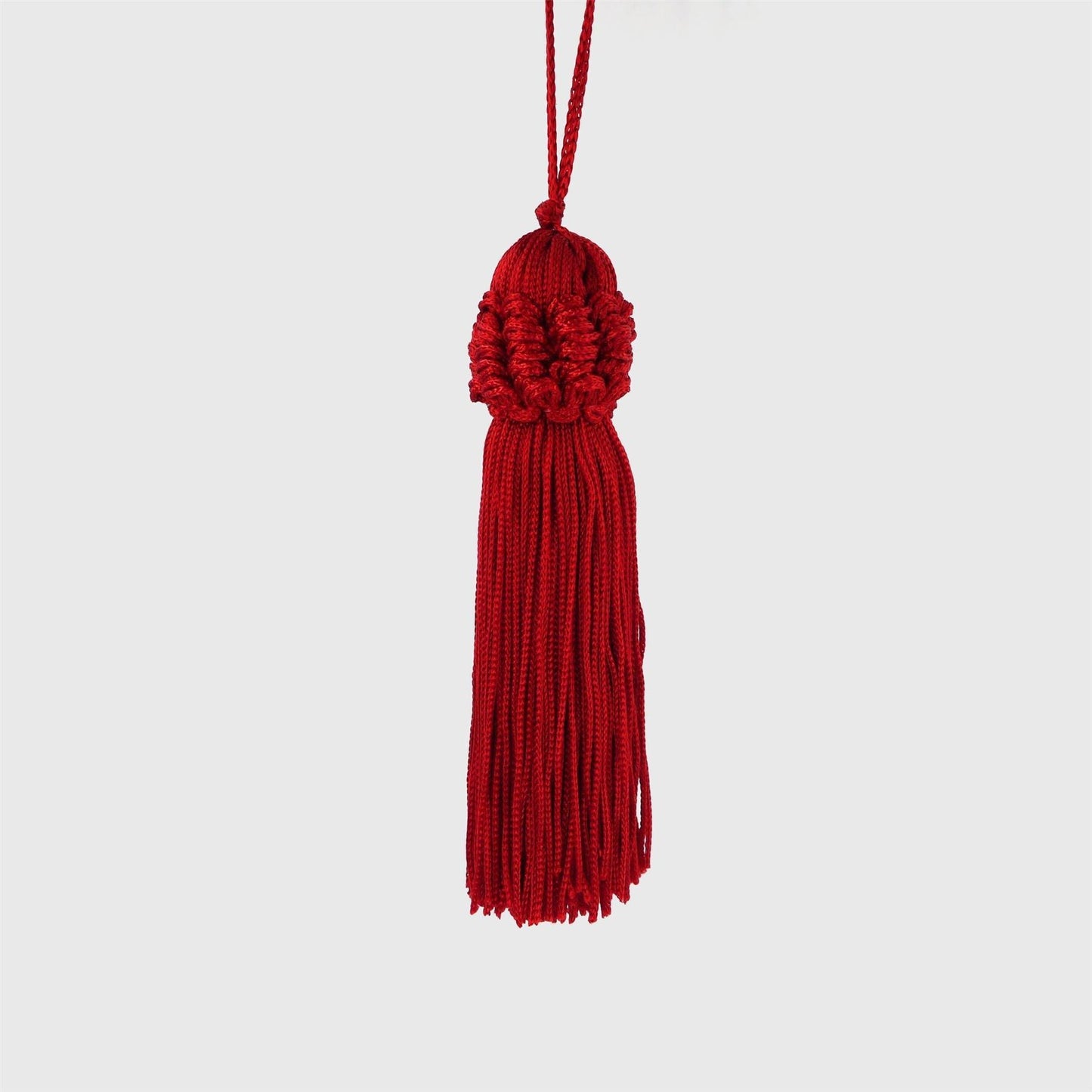 Ruffle Neck Rayon Tassel 10cm 6566