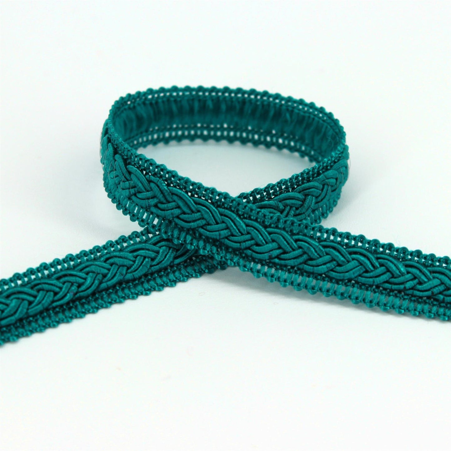 Gimp Braid with Plaited Centre - 12mm - by the metre - 9844