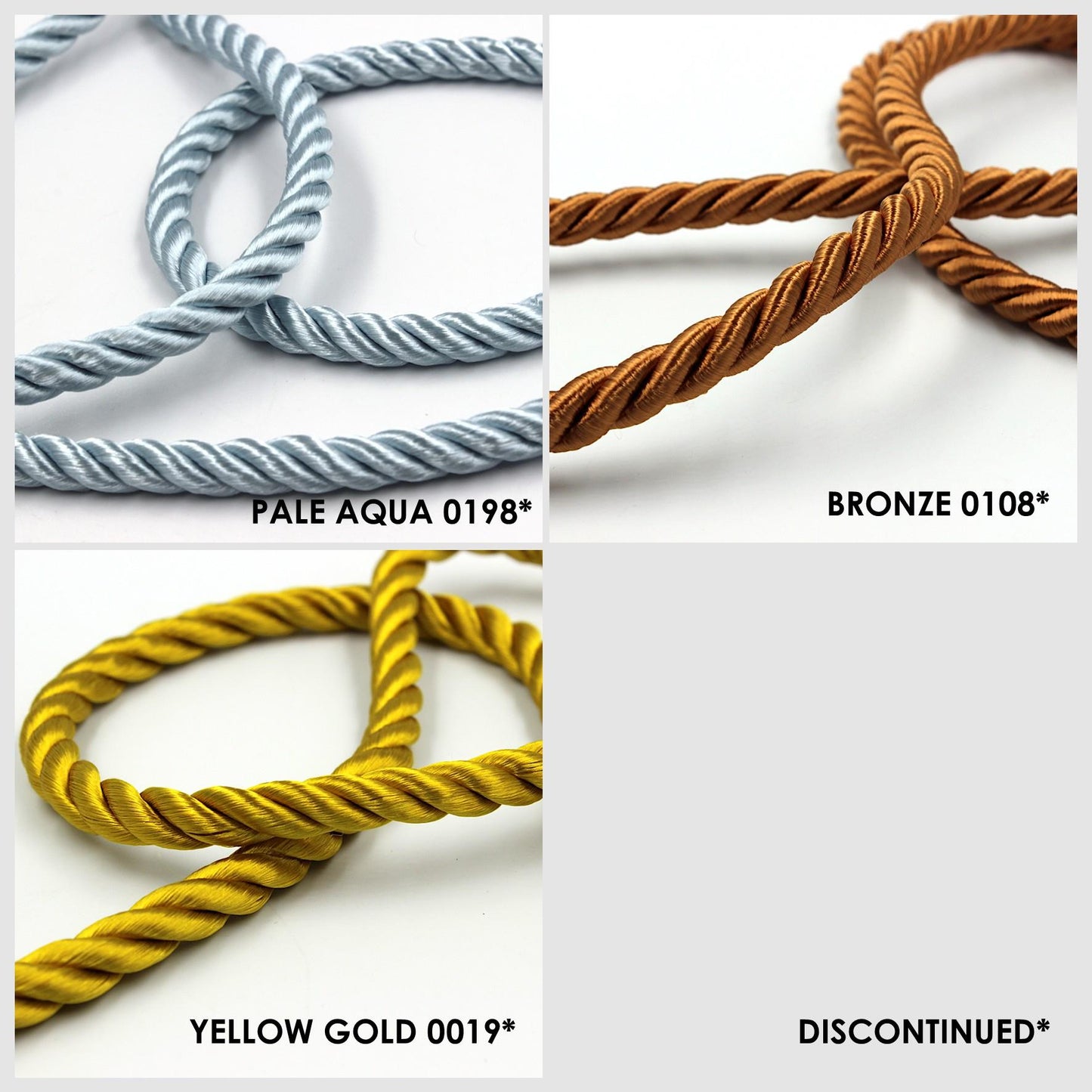 Silky Twisted Cord x1m - 9995