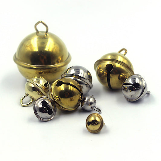Round Metal Jingle Bells x 5 7053
