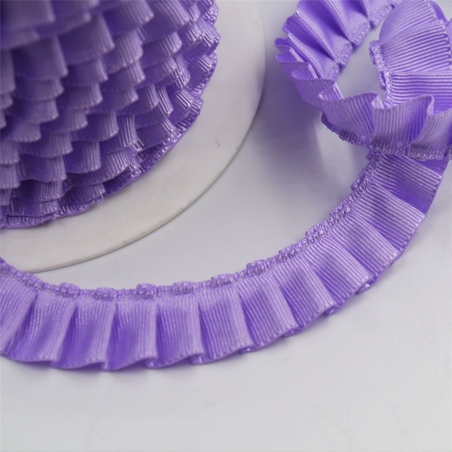 Side-Pleated Taffeta Ribbon 16mm x1m - 7110