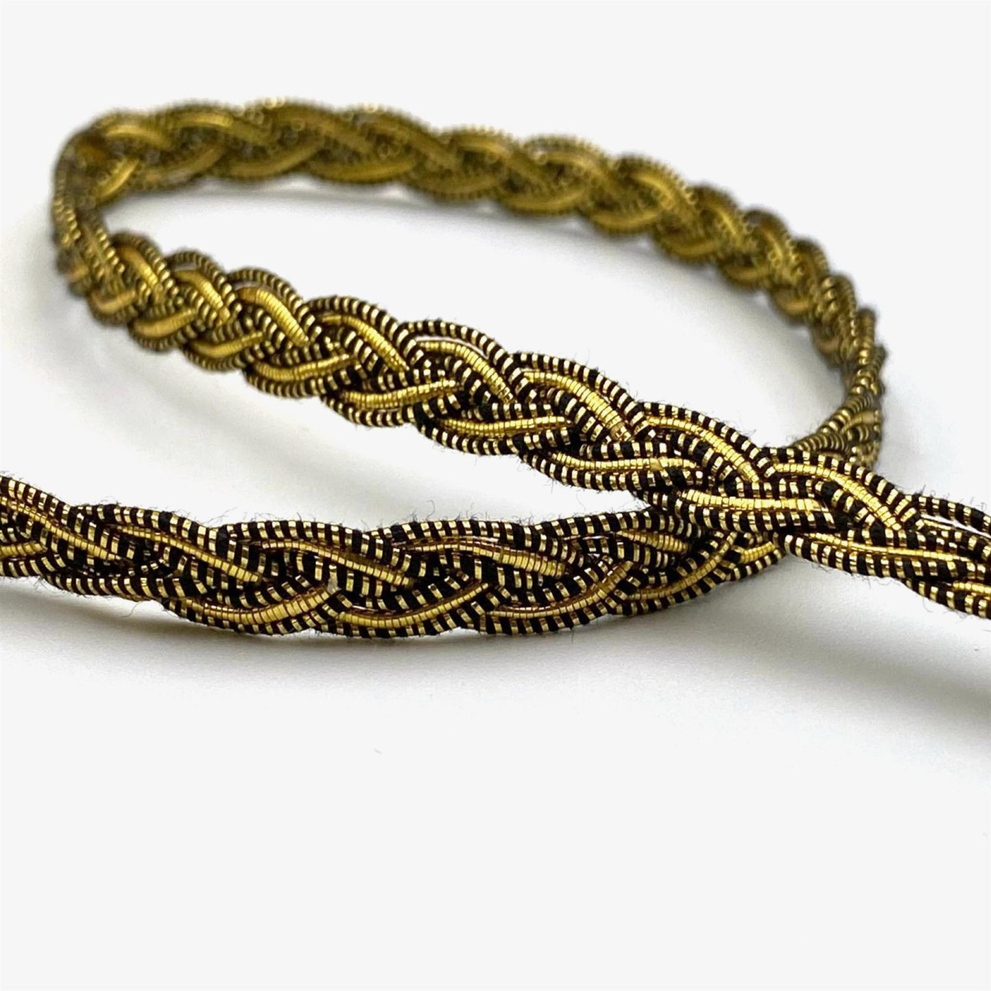 Metallic Plaited Braid 8mm x 1m - 9764