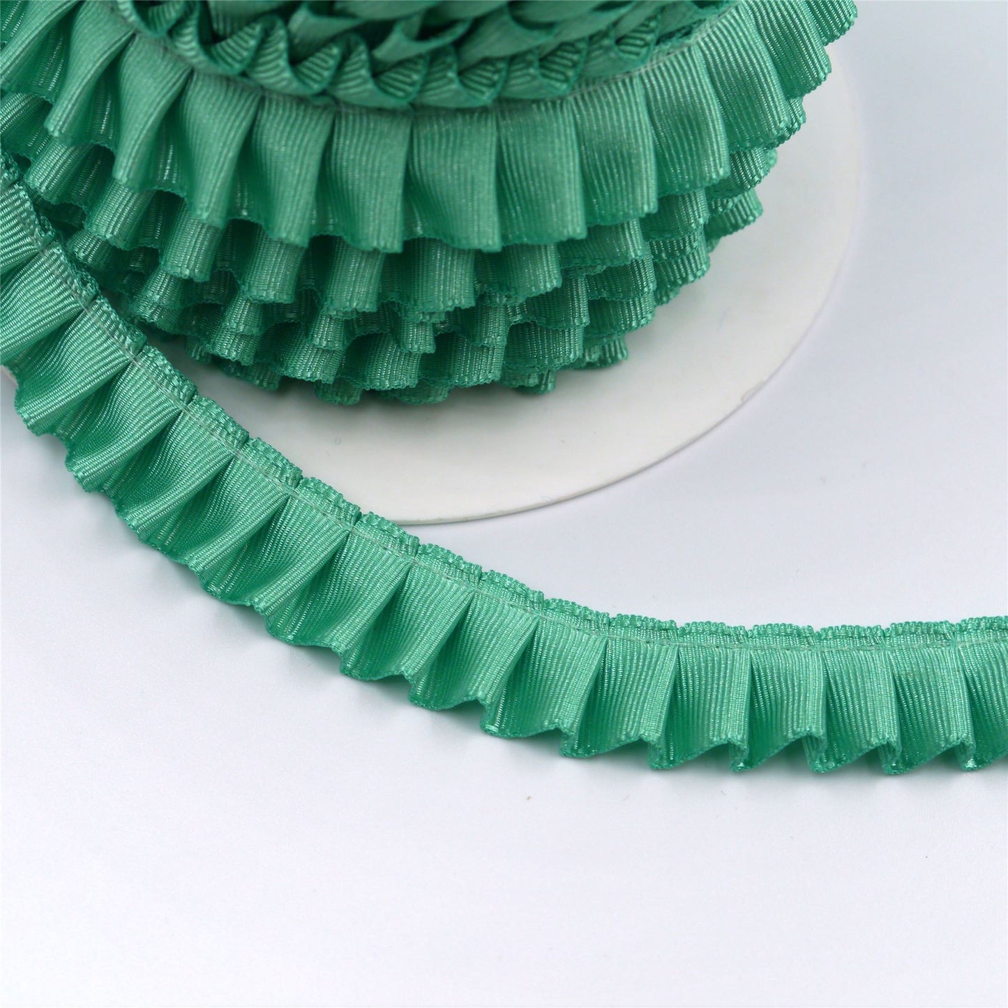 Side-Pleated Taffeta Ribbon 16mm x1m - 7110