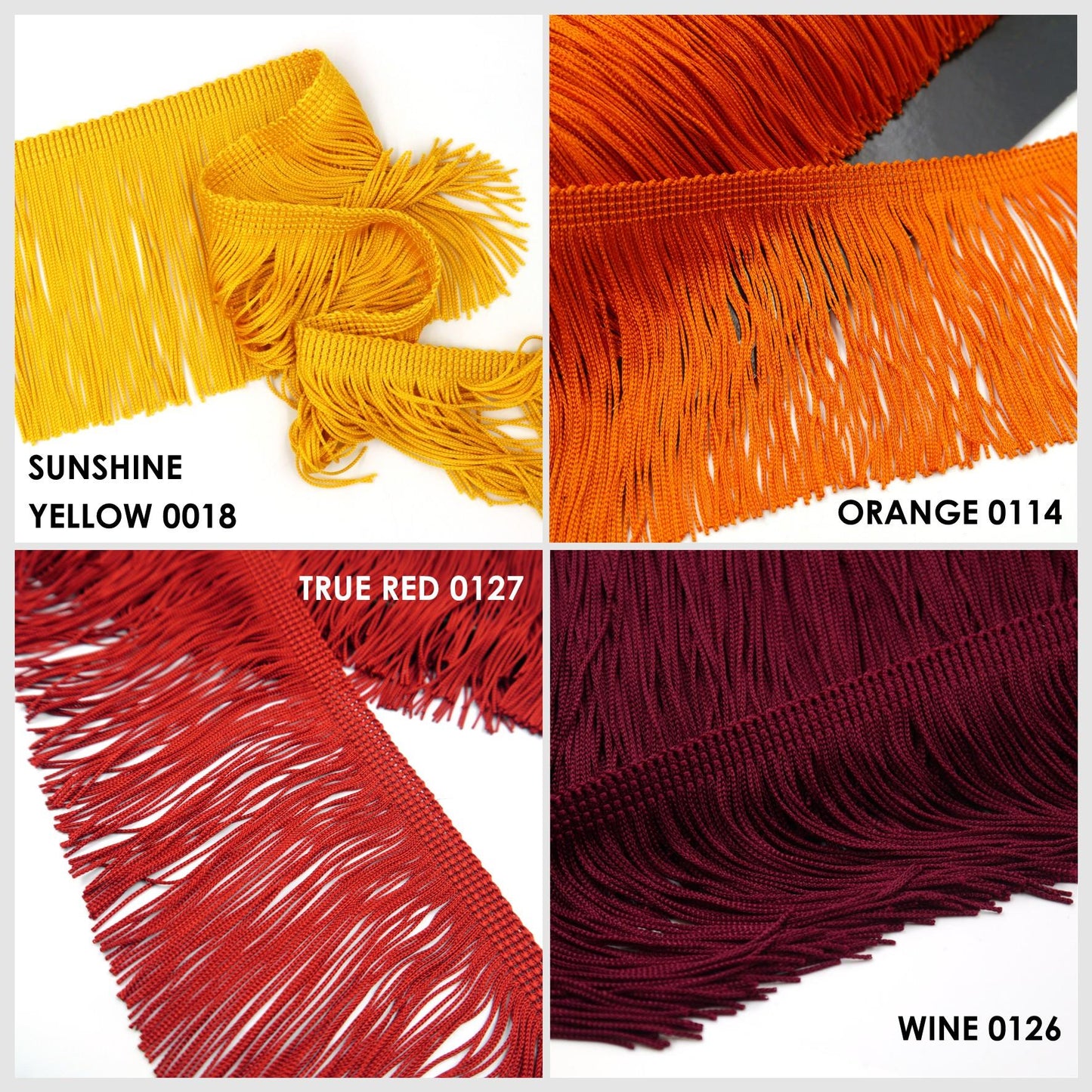Chainette Cut Fringe - Acetate  9540-5cm