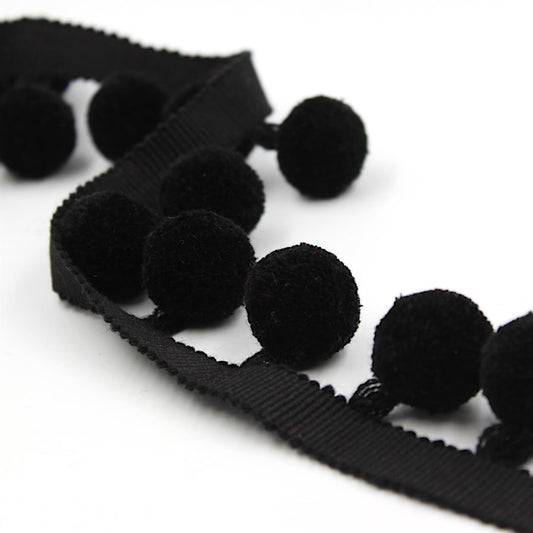 Pom-Pom Fringe Braid 45mm x1m - 5521