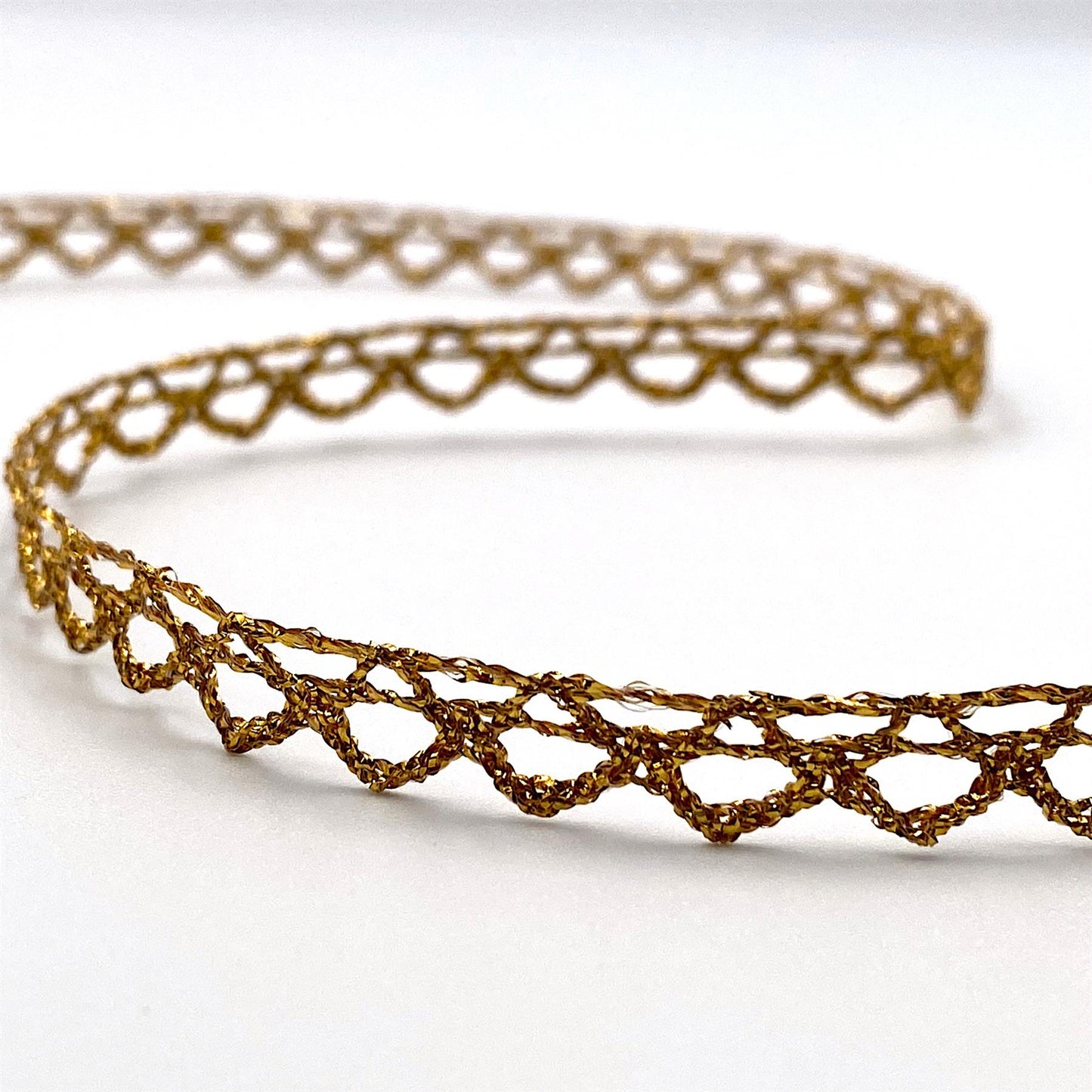 Pointed Open Lace 10mm x1m - 6332