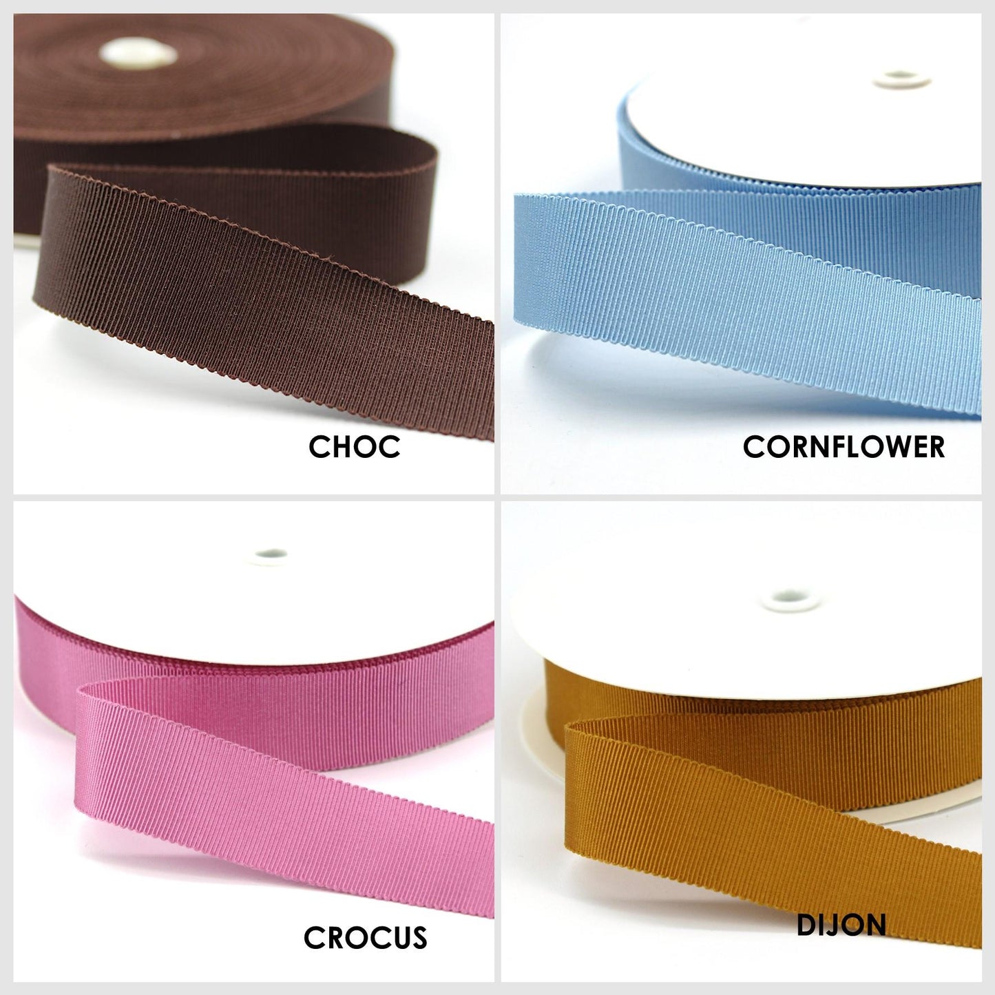 BR060 Petersham Ribbon 2.5cm x 10m