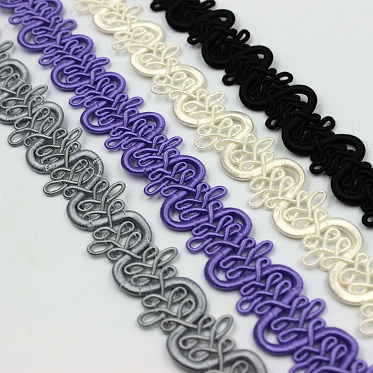 Ornate Scroll Snake Gimp Braid 25mm x 1m - 8083