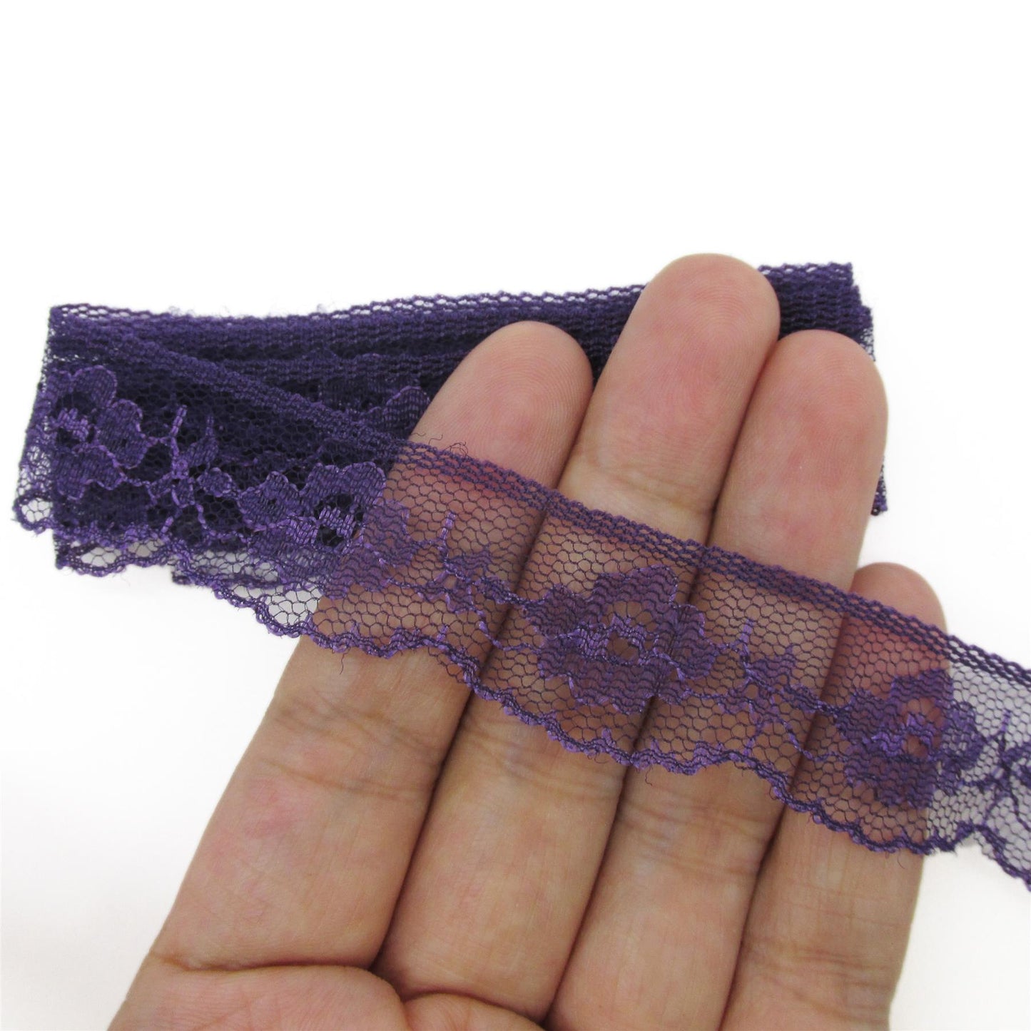 Floral Nylon Lace 22mm 9951