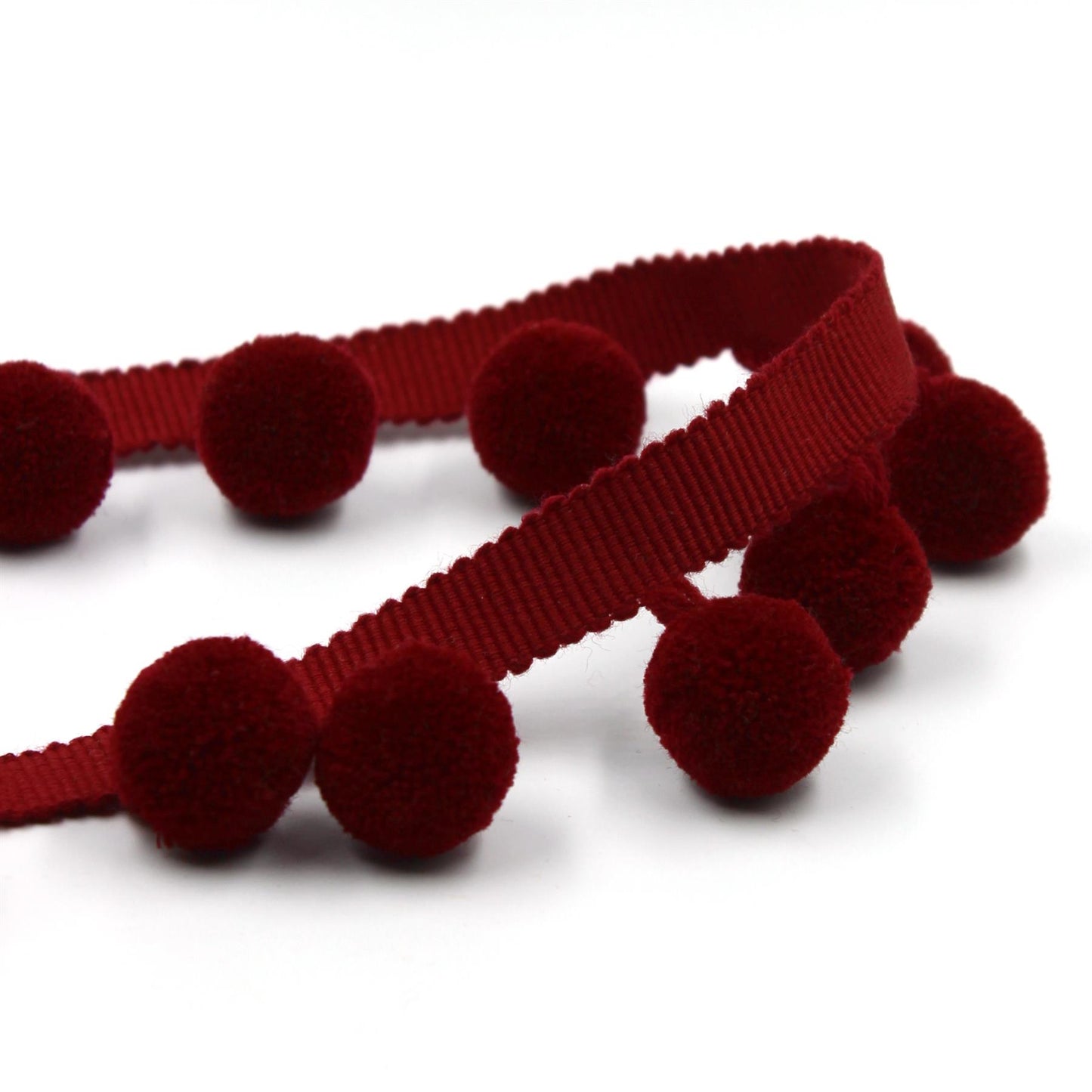 Pom-Pom Fringe Braid 45mm x1m - 5521