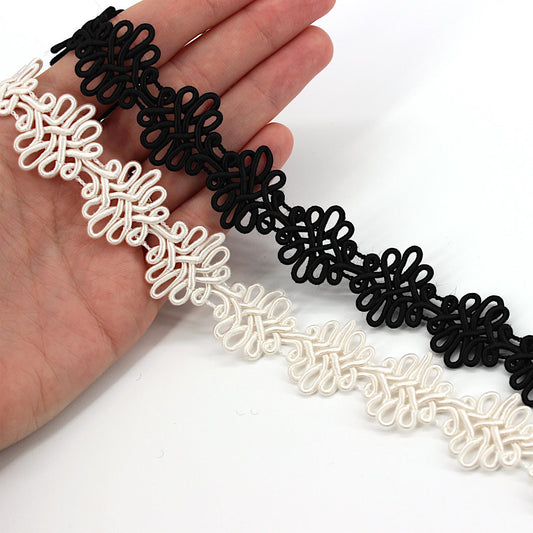Fancy Variable Width Scroll Gimp Braid 22mm 5534