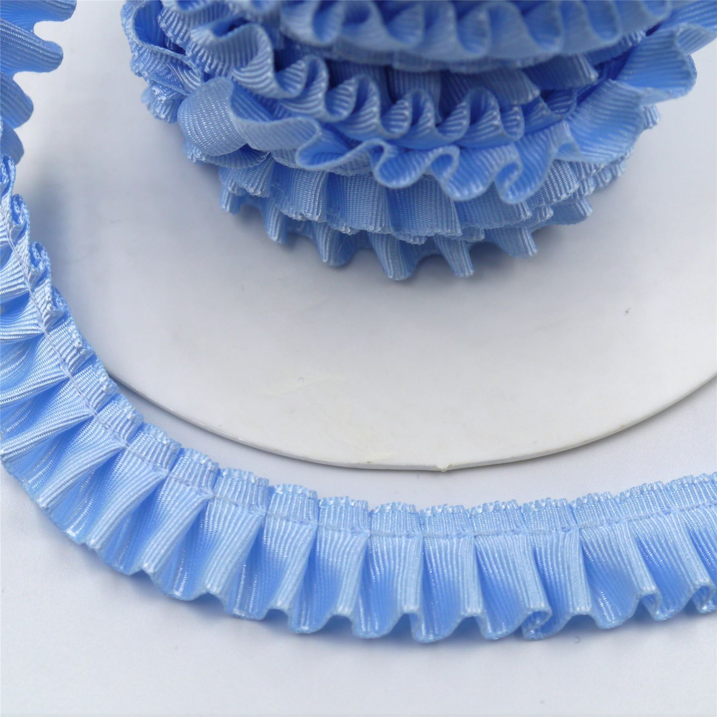 Side-Pleated Taffeta Ribbon 16mm x1m - 7110