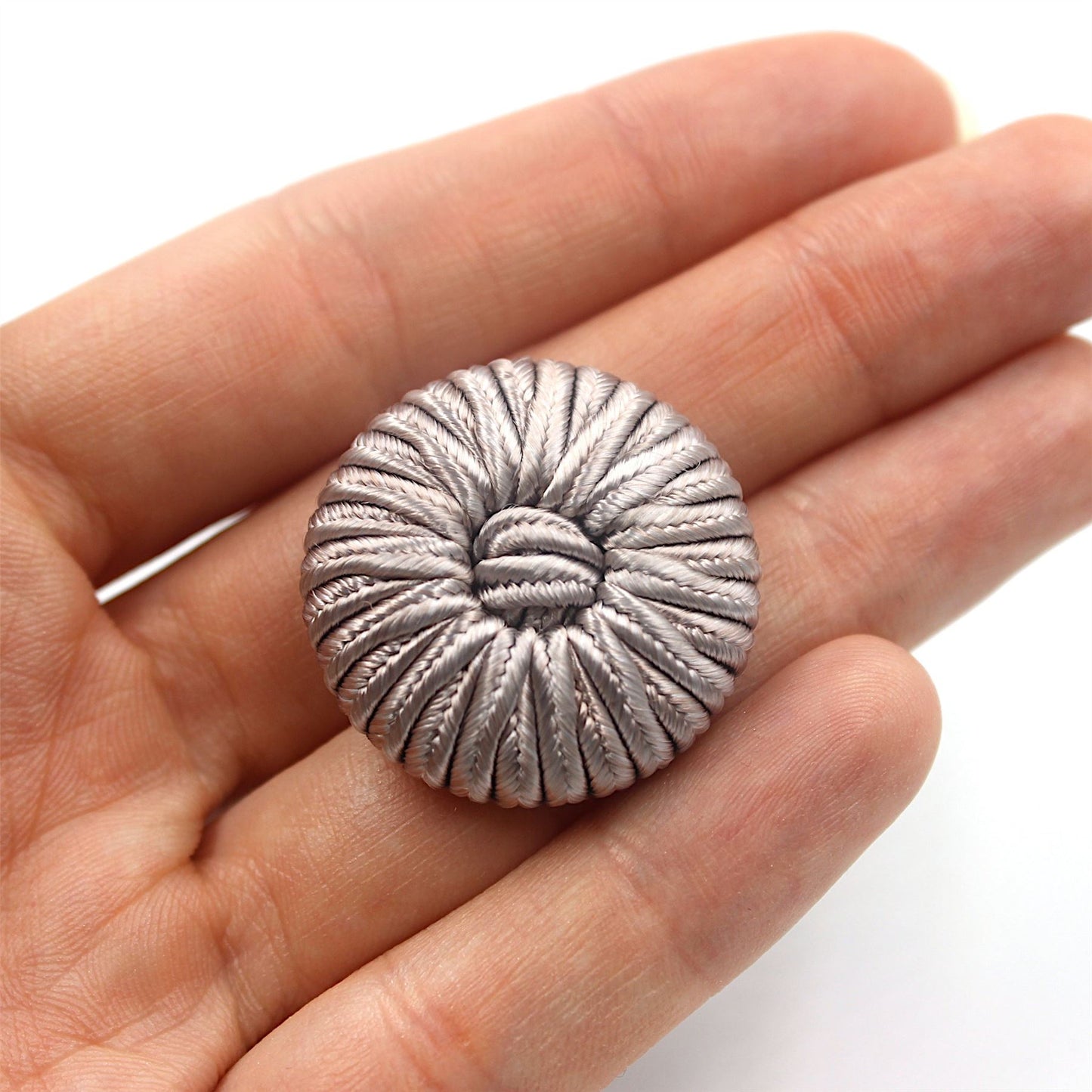 Passementerie Button with Centre Knot - 4455