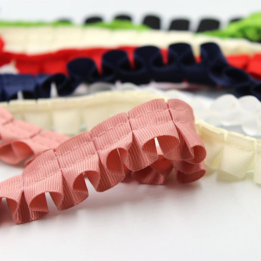 Box Pleated Grosgrain 15mm x1m - 7989